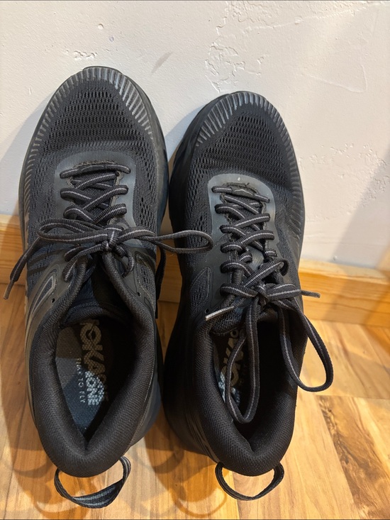 Hoka One One Shoes - Hoka One One Women's Black Athletic Running Shoes